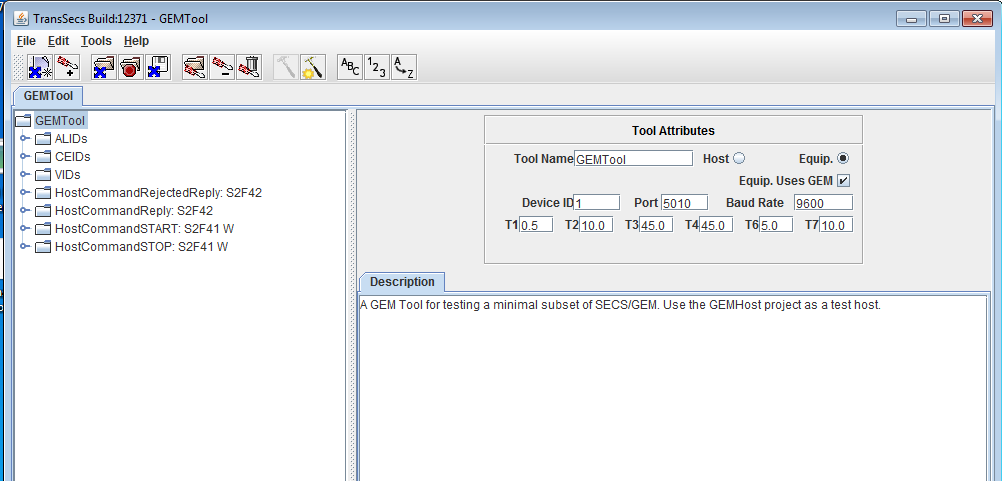 TransSECS/OPC Editor