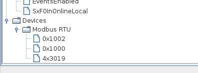 TransSECS/PLC Modbus Configuration